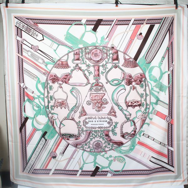 100% twill silk square scarf women luxury spain chain saddle print scarves wraps brand hijab foulard bandana big neckerchief, Blue;gray
100% twill silk square scarf women luxury spain chain saddle print scarves wraps brand hijab foulard bandana big neckerchief, Blue;gray