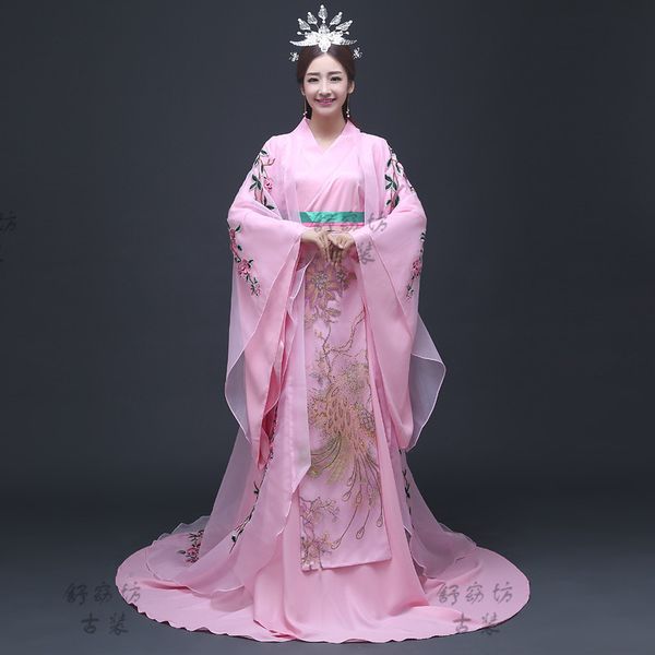 ethnic clothing elegent traditional dress female costume ancient china princess outfit hanfu costume embroidered pink chinese charming woman, Red
ethnic clothing elegent traditional dress female costume ancient china princess outfit hanfu costume embroidered pink chinese charming woman, Red