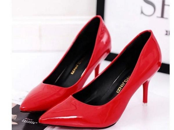 send 2018 new style spring pointed end fine heel high heel woman shoes@01, Black
send 2018 new style spring pointed end fine heel high heel woman shoes@01, Black