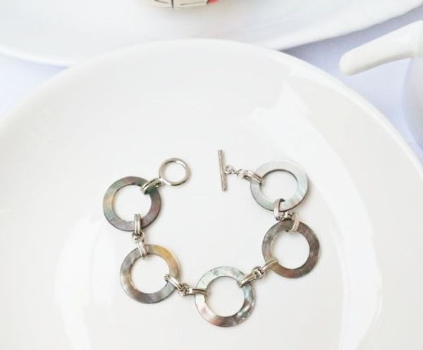 fashion jewelry vintage mother of pearl bracelet women's beads bracelets, Black
fashion jewelry vintage mother of pearl bracelet women's beads bracelets, Black