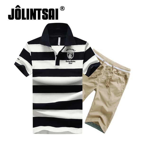 jolintsai 2018 fashion new male short sets summer casual striped shirt+shorts tracksuit 2 piece sets men's sportswear, Gray
jolintsai 2018 fashion new male short sets summer casual striped shirt+shorts tracksuit 2 piece sets men's sportswear, Gray