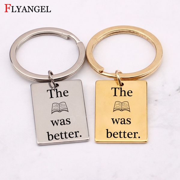 2018 fashion women men th was better charm keychain car handbag key ring pendant keyfob for reading enthusiast gift, Silver
2018 fashion women men th was better charm keychain car handbag key ring pendant keyfob for reading enthusiast gift, Silver
