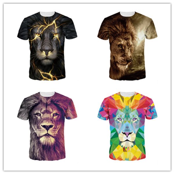 3D Printed T-Shirt For Men and Women Poplular Mens Lions Print Designer T Shirts Women Clothes Tops
3D Printed T-Shirt For Men and Women Poplular Mens Lions Print Designer T Shirts Women Clothes Tops