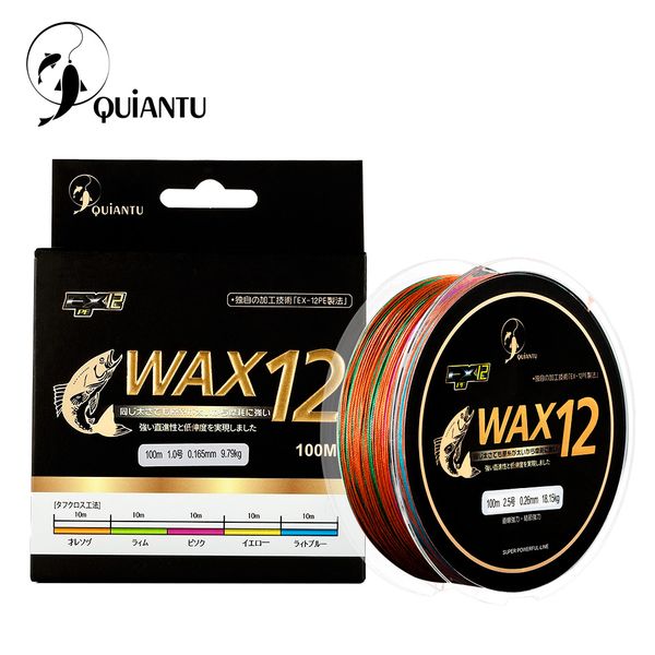 quiantu brand fishing line 100m 25lb-140lb braided fishing line 12 stand multifilament pe saltwater/freshwater
quiantu brand fishing line 100m 25lb-140lb braided fishing line 12 stand multifilament pe saltwater/freshwater