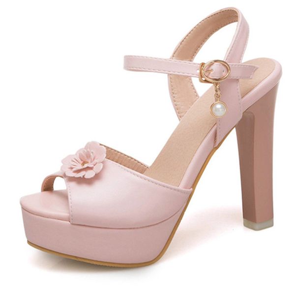 2018 new style women sandals sweet pinksummer shoes elegant peep toe party wedding shoes high heels shoes with flowers, Black
2018 new style women sandals sweet pinksummer shoes elegant peep toe party wedding shoes high heels shoes with flowers, Black