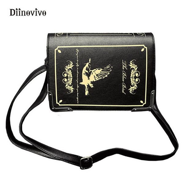 diinovivo england style retro shoulder bag simple brand women exquisite punk handbag magic dictionary printed books bag whdv0155 d18101303
diinovivo england style retro shoulder bag simple brand women exquisite punk handbag magic dictionary printed books bag whdv0155 d18101303