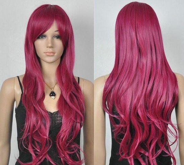 sell new fashion long red wavy women's lady's hair wig wigs + cap, Black;brown
sell new fashion long red wavy women's lady's hair wig wigs + cap, Black;brown