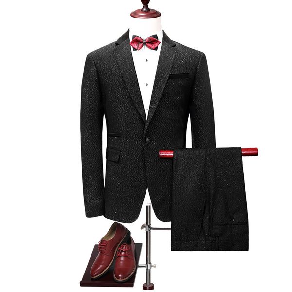 spring clothes new pattern fashion the tide. groomsman suit man leisure time competitive products man's suit, White;black
spring clothes new pattern fashion the tide. groomsman suit man leisure time competitive products man's suit, White;black