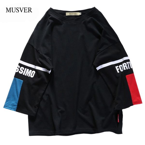 musver letter printed patchwork t -shirts men 's summer streetwear cotton mens hip hop short sleeve high street, White;black
musver letter printed patchwork t -shirts men 's summer streetwear cotton mens hip hop short sleeve high street, White;black