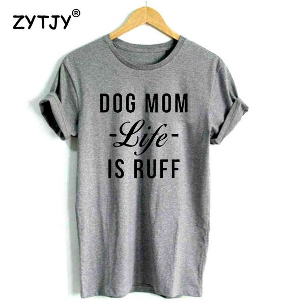 dog mom life is ruff letters print women t shirt cotton casual funny tshirts for girl tee hipster drop ship h-101, White
dog mom life is ruff letters print women t shirt cotton casual funny tshirts for girl tee hipster drop ship h-101, White