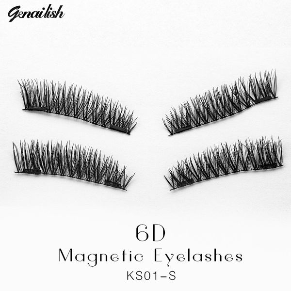 genailish 6d magnetic eyelashes with double tiny magnets natural false eyelashes handmade eye lashes extension ks01-sy
genailish 6d magnetic eyelashes with double tiny magnets natural false eyelashes handmade eye lashes extension ks01-sy