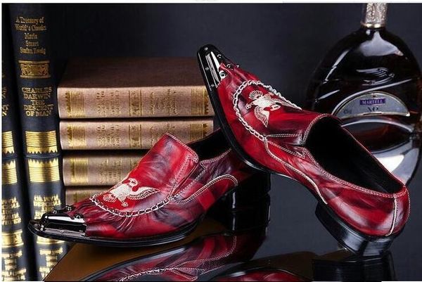 handmade red genuine leather front metal toe men's party and wedding casual shoes italian oxfords for men mujers 45 46, Black
handmade red genuine leather front metal toe men's party and wedding casual shoes italian oxfords for men mujers 45 46, Black
