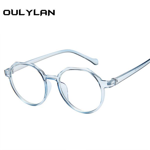 oulylan blue film radiation protection glasses frames polygon irregular glasses frame light eyewear frames flat mirror, Silver
oulylan blue film radiation protection glasses frames polygon irregular glasses frame light eyewear frames flat mirror, Silver