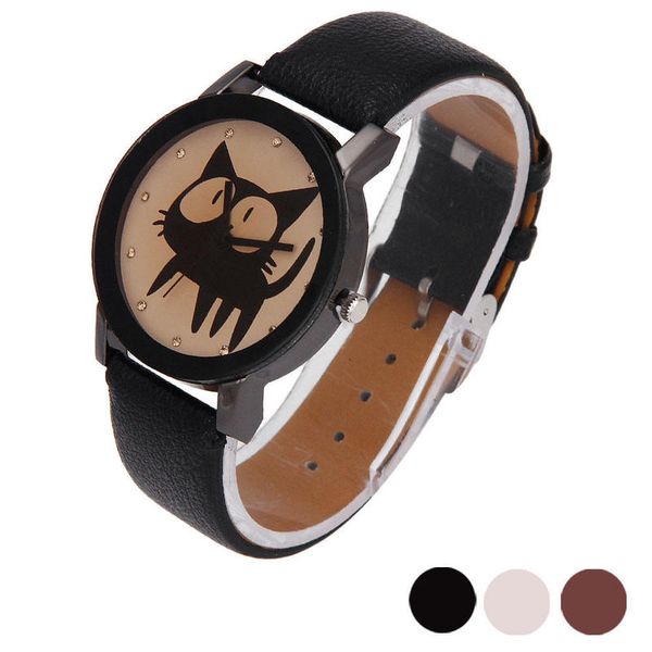 lasperal watch cat crystal imitation leather quartz wrist watch watches women fashion quartz buckle alloy leather 2018, Slivery;brown
lasperal watch cat crystal imitation leather quartz wrist watch watches women fashion quartz buckle alloy leather 2018, Slivery;brown