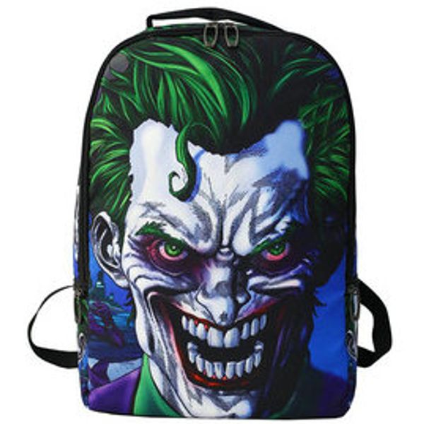 Joker backpack Sprayground design daypack Mr J schoolbag Spray ground rucksack Sport school bag Outdoor day pack 
Joker backpack Sprayground design daypack Mr J schoolbag Spray ground rucksack Sport school bag Outdoor day pack