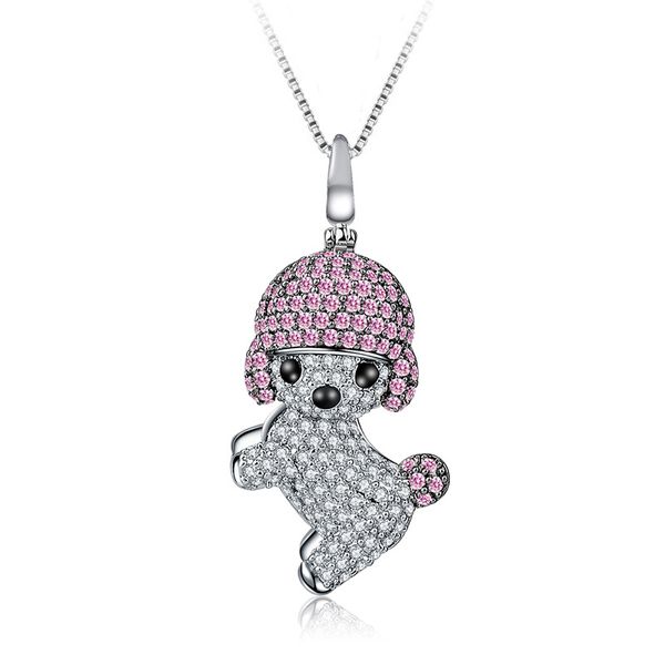 moonrocy silver color cz pink crystal pendant necklace chokers animal dog jewelry wholesale for women girls gift dropshipping
moonrocy silver color cz pink crystal pendant necklace chokers animal dog jewelry wholesale for women girls gift dropshipping