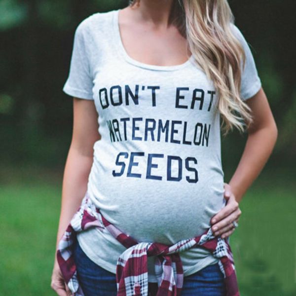 large yard women loose tee dont eat watermelon seeds print clothing s-3xl mother t shirt, White
large yard women loose tee dont eat watermelon seeds print clothing s-3xl mother t shirt, White