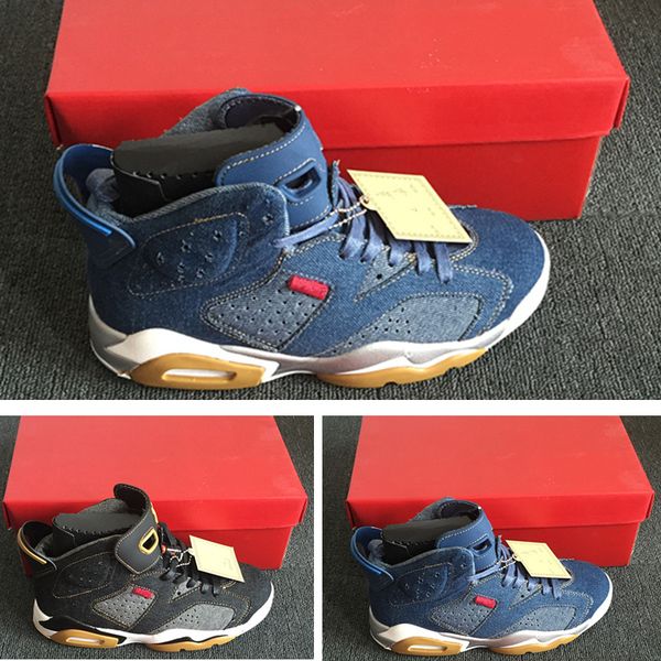 Denim Jean 6s Mens Basketball shoes Sneaker Blue Black High quality outdoor athletic Trainer With box
Denim Jean 6s Mens Basketball shoes Sneaker Blue Black High quality outdoor athletic Trainer With box