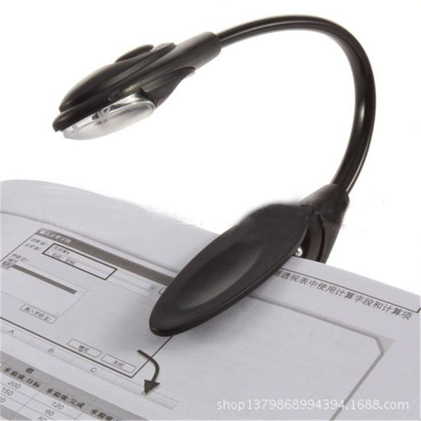 Led Book Light Mini Clip-on Flexible Bright Led Lamp Light Book Reading Lamp For Travel Bedroom Book Reader Christmas Gifts