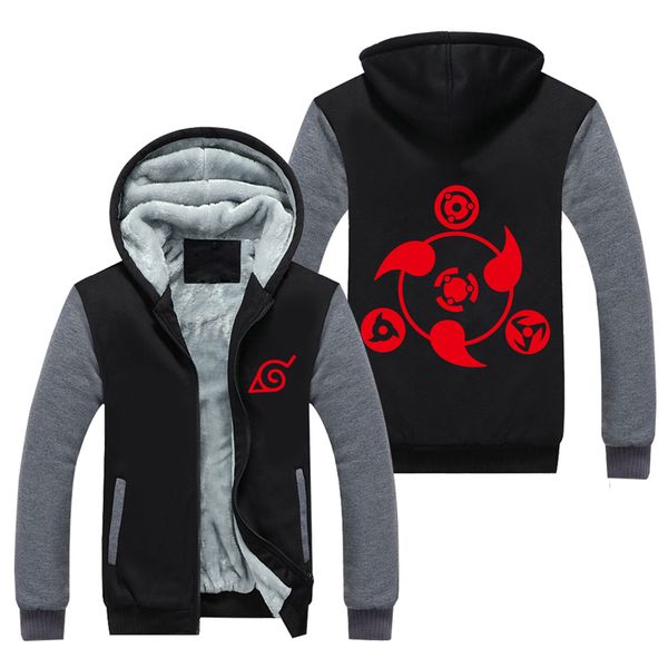 for men and women anime naruto cosplay jacket luminous hoodies insulated coat with hood of clothing, Black
for men and women anime naruto cosplay jacket luminous hoodies insulated coat with hood of clothing, Black