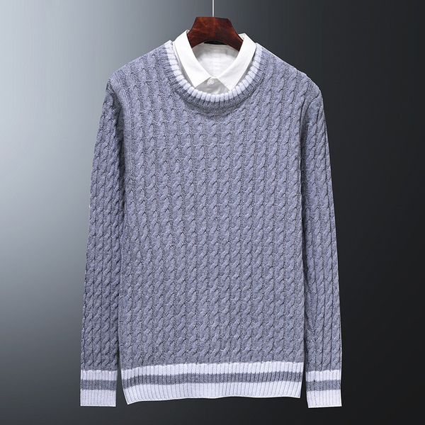 men sweater pullover 2018 autumn new round neck sweater korean casual loose sports pullover large size men warm 578, White;black
men sweater pullover 2018 autumn new round neck sweater korean casual loose sports pullover large size men warm 578, White;black