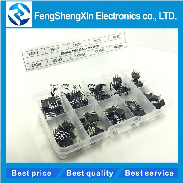 100pcs/lot new 24c02 24c04 24c08 24c16 24c32 24c64 ne555 uc3842 uc3843 uc3845 eeprom kit 10value each 10pcs
100pcs/lot new 24c02 24c04 24c08 24c16 24c32 24c64 ne555 uc3842 uc3843 uc3845 eeprom kit 10value each 10pcs