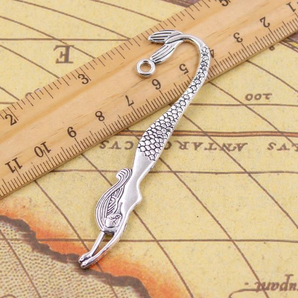 10pcs charms double sided mermaid bookmarks 82mm tibetan silver plated pendants antique jewelry making diy handmade craft, Bronze;silver
10pcs charms double sided mermaid bookmarks 82mm tibetan silver plated pendants antique jewelry making diy handmade craft, Bronze;silver