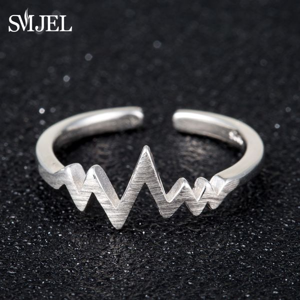 smjel tiny kpop heartbeat electrocardiogram ring women anel ekg rings jewelry birthday gift for nurse valentine's day syjz129, Golden;silver 
smjel tiny kpop heartbeat electrocardiogram ring women anel ekg rings jewelry birthday gift for nurse valentine's day syjz129, Golden;silver