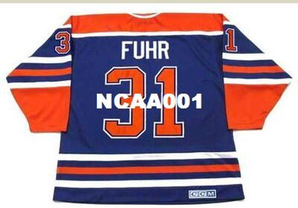 men #31 grant fuhr edmonton oilers 1987 ccm vintage retro away hockey jersey or custom any name or number retro jersey, Black;red
men #31 grant fuhr edmonton oilers 1987 ccm vintage retro away hockey jersey or custom any name or number retro jersey, Black;red