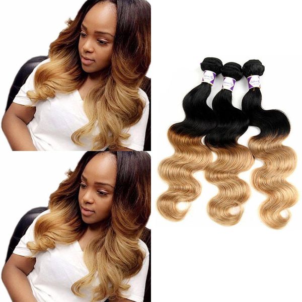8a ombre hair extensions 1b/27# blonde ombre virgin human hair 3pcs 100g/pcs two tone body wave hair weave brazilian peruvian malaysian, Black
8a ombre hair extensions 1b/27# blonde ombre virgin human hair 3pcs 100g/pcs two tone body wave hair weave brazilian peruvian malaysian, Black