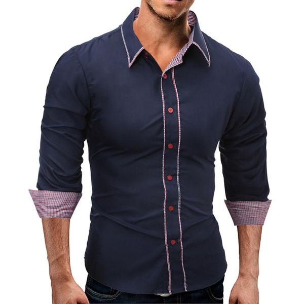 new autumn fashion brand men clothes slim fit men shirt fashion solid color male casual long sleeve shirt, White;black
new autumn fashion brand men clothes slim fit men shirt fashion solid color male casual long sleeve shirt, White;black
