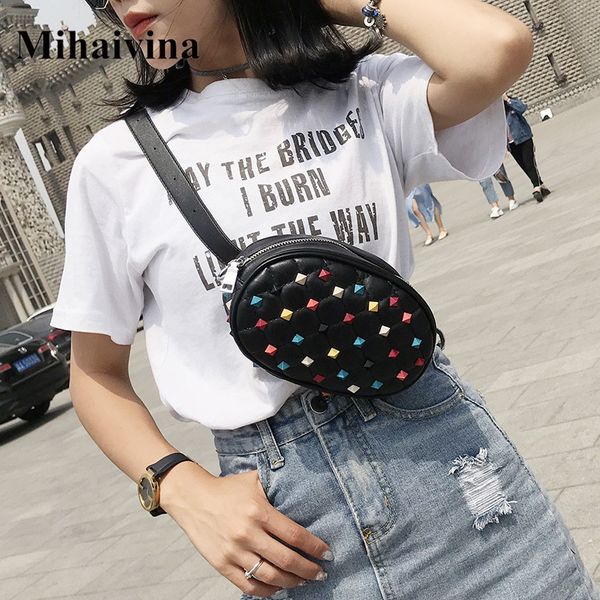 mihaivina wholesale women waist packs belt chain bag female fanny pack rivet waist bag purse handbag women shouler bags leather
mihaivina wholesale women waist packs belt chain bag female fanny pack rivet waist bag purse handbag women shouler bags leather