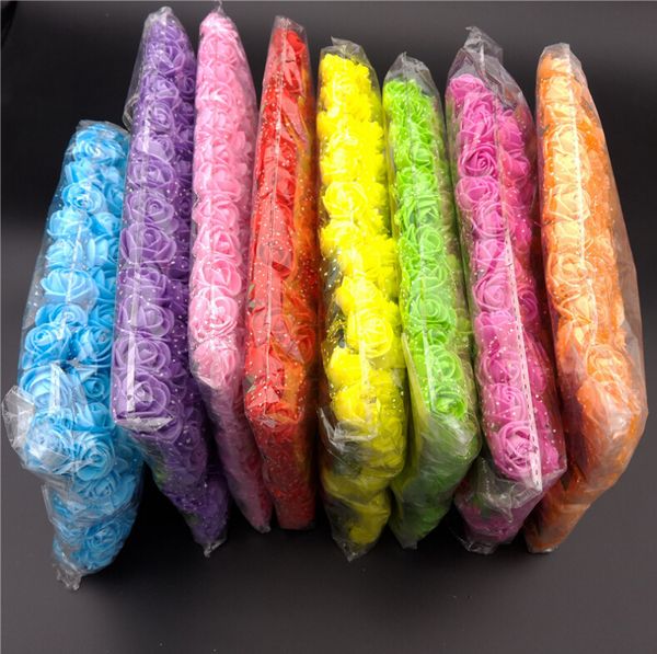 144pcs/lot Artificial flowers wedding decoration PE flower bubble small rose simulation wholesale sugar box accessories artificial flower
144pcs/lot Artificial flowers wedding decoration PE flower bubble small rose simulation wholesale sugar box accessories artificial flower
