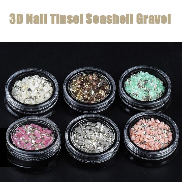 3d nail art lot decoration decor tinsel seashell gravel charm slice diy salon nail decals tools colored stone accessoires, Silver;gold
3d nail art lot decoration decor tinsel seashell gravel charm slice diy salon nail decals tools colored stone accessoires, Silver;gold