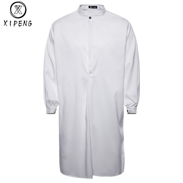 2018 autumn new brand men's shirt arab style fashion simple long men's casual shirt white muslim robe thobe dress -xxl, White;black
2018 autumn new brand men's shirt arab style fashion simple long men's casual shirt white muslim robe thobe dress -xxl, White;black