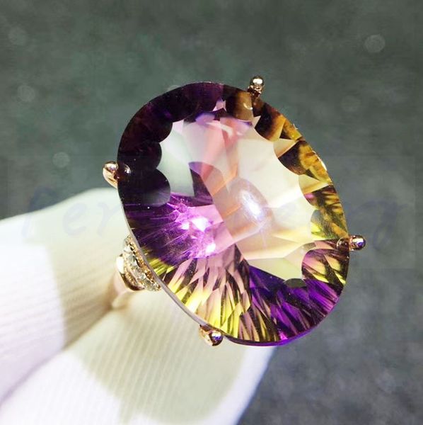 ametrine ring 925 sterling silver fine jewelry 12*16mm 9.5ct big gemstone fine handworked jewelry women rings #jc18073110, Golden;silver
ametrine ring 925 sterling silver fine jewelry 12*16mm 9.5ct big gemstone fine handworked jewelry women rings #jc18073110, Golden;silver