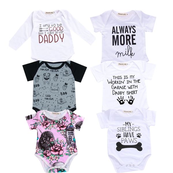 2018 baby boy girl clothes party siblings daddy auntie letter baby bodysuit short sleeve jumpsuit onesie 0-18 tiny cottons, Blue
2018 baby boy girl clothes party siblings daddy auntie letter baby bodysuit short sleeve jumpsuit onesie 0-18 tiny cottons, Blue