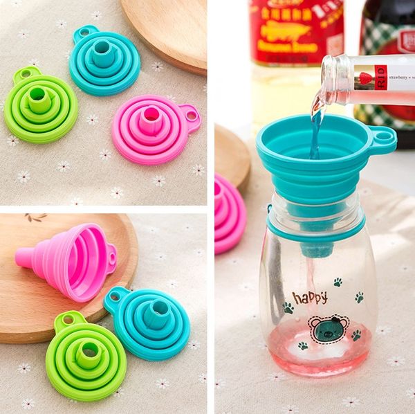new mini silicone foldable funnel silicone collapsible style funnel hopper water filler tool kitchen accessories t2i398
new mini silicone foldable funnel silicone collapsible style funnel hopper water filler tool kitchen accessories t2i398