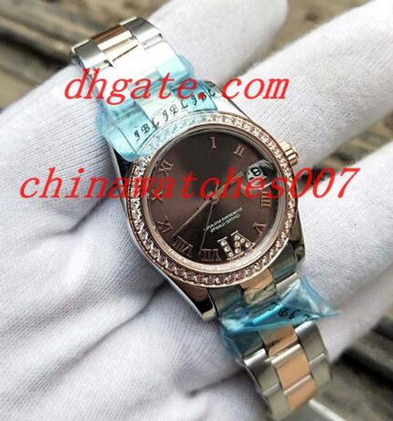 2018 new style luxury 31 mm stainless steel automatic ladies watch women's watches, Slivery;brown
2018 new style luxury 31 mm stainless steel automatic ladies watch women's watches, Slivery;brown