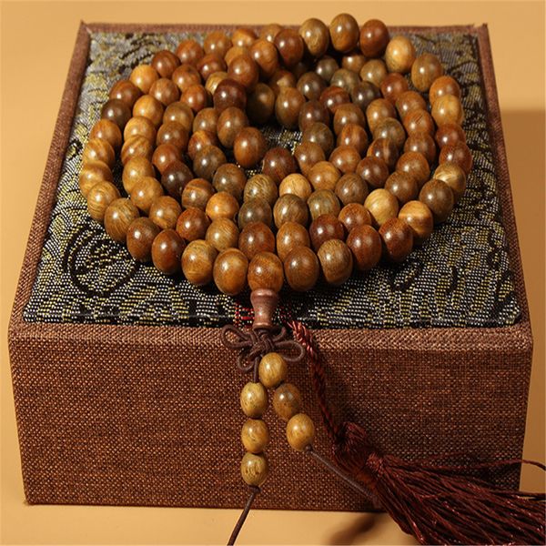 new natural green sandalwood buddhist 108 mala beads bracelet men or women prayer jewelry with chinese knot pendant dropship, Black
new natural green sandalwood buddhist 108 mala beads bracelet men or women prayer jewelry with chinese knot pendant dropship, Black