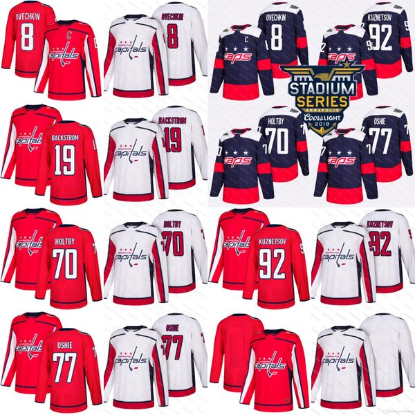 Washington Capitals 2018 Stadium Series Jersey Braden Holtby T.J. Oshie Alex Ovechkin Evgeny Kuznetsov Nicklas Backstrom Hockey Jerseys
Washington Capitals 2018 Stadium Series Jersey Braden Holtby T.J. Oshie Alex Ovechkin Evgeny Kuznetsov Nicklas Backstrom Hockey Jerseys
