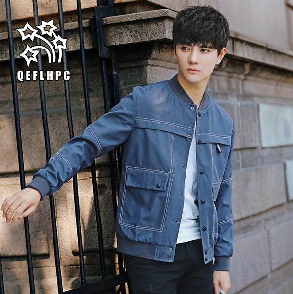 spring autumn. men's casual fashion jacket. men's coat. teenager's coat. men's jackets. men outerwear & coats. men wear, Black;brown
spring autumn. men's casual fashion jacket. men's coat. teenager's coat. men's jackets. men outerwear & coats. men wear, Black;brown