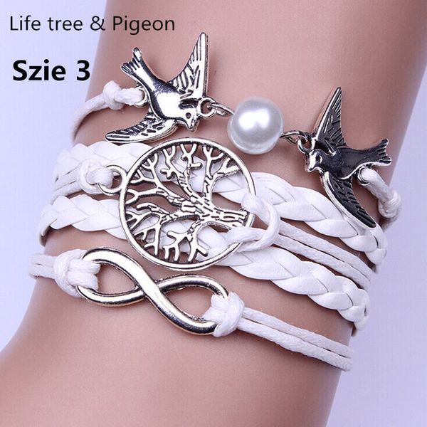 infinity handmade adjustable pigeon leather multilayer bracelet wristband exquisite jewelry accessories bracelets fine wristband, Black
infinity handmade adjustable pigeon leather multilayer bracelet wristband exquisite jewelry accessories bracelets fine wristband, Black