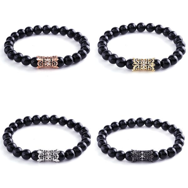 men and women diy bracelet string four color retro beaded natural pure black stone beautiful quality universal gift bracel
men and women diy bracelet string four color retro beaded natural pure black stone beautiful quality universal gift bracel