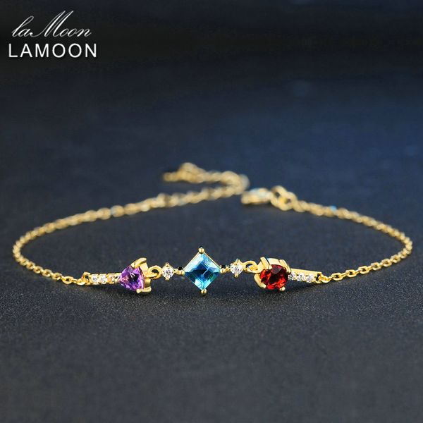 lamoon 4mm purple amethyst red garnet blue 925 sterling silver jewelry s925 charm bracelet lmhi027, Golden;silver
lamoon 4mm purple amethyst red garnet blue 925 sterling silver jewelry s925 charm bracelet lmhi027, Golden;silver