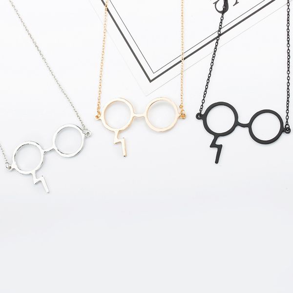 necklaces jewelry black gold silver plated jewelry harry glasses necklaces magic glasses for potter fans fashion punk jewelry
necklaces jewelry black gold silver plated jewelry harry glasses necklaces magic glasses for potter fans fashion punk jewelry