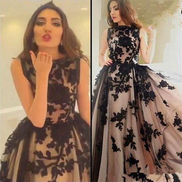 black lace prom dress sleeveless jewel neck beige tulle a line floor length new fashion party gowns custom size
black lace prom dress sleeveless jewel neck beige tulle a line floor length new fashion party gowns custom size