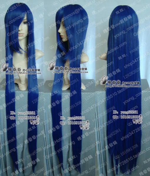 cos wigs new long dark blue cosplay wigs 100cm, Black
cos wigs new long dark blue cosplay wigs 100cm, Black