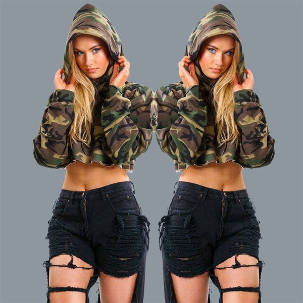camouflage hoodies crop women new sweatshirt long sleeved short casual, Black
camouflage hoodies crop women new sweatshirt long sleeved short casual, Black