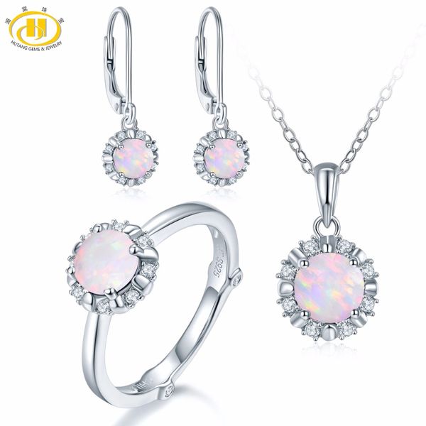 hutang natural october birthstone created opal solid 925 sterling silver ring pendant earrings gemstone jewelry sets for gift, Black
hutang natural october birthstone created opal solid 925 sterling silver ring pendant earrings gemstone jewelry sets for gift, Black